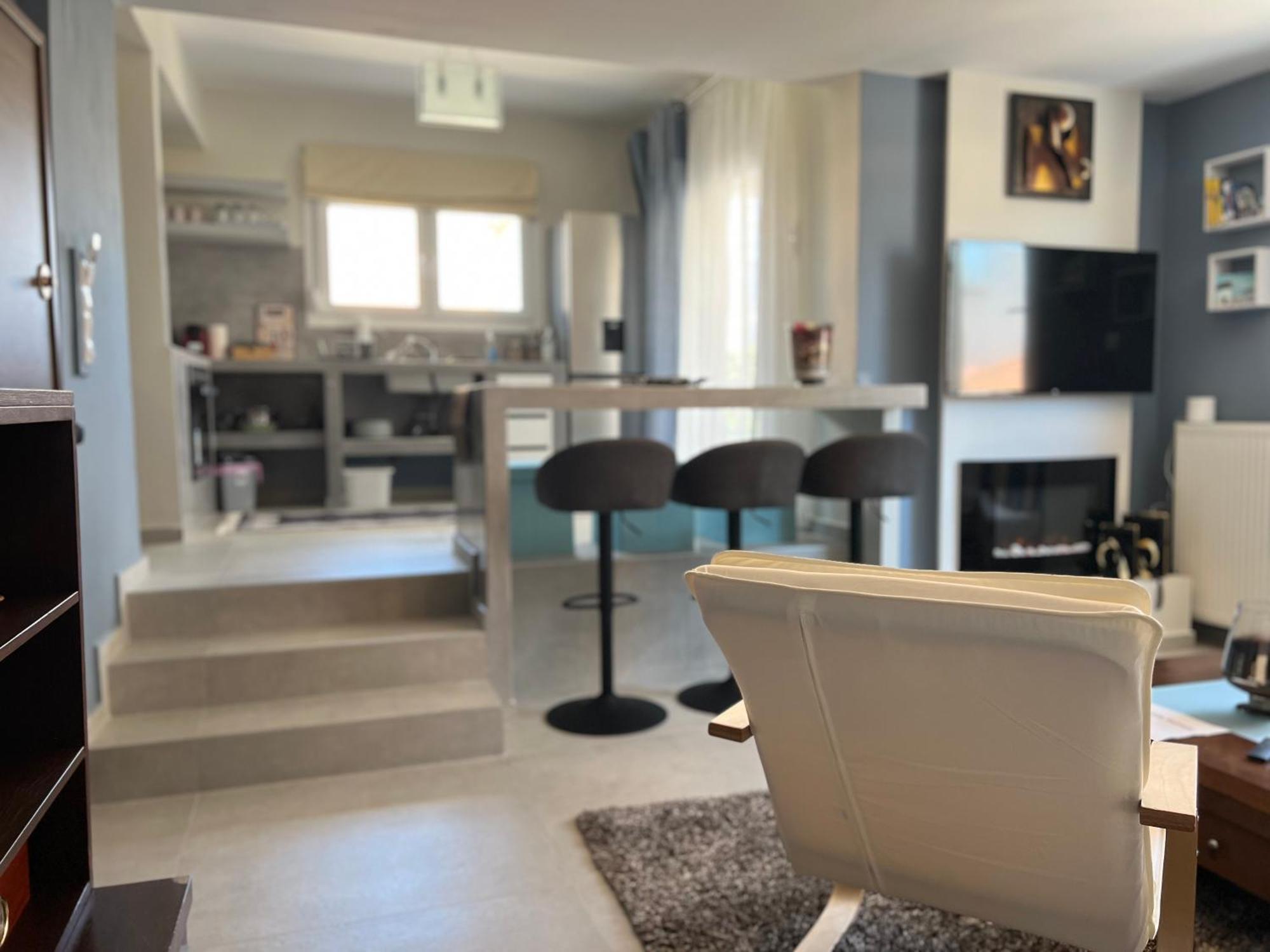 شقة Modern Family Retreat فولوس المظهر الخارجي الصورة