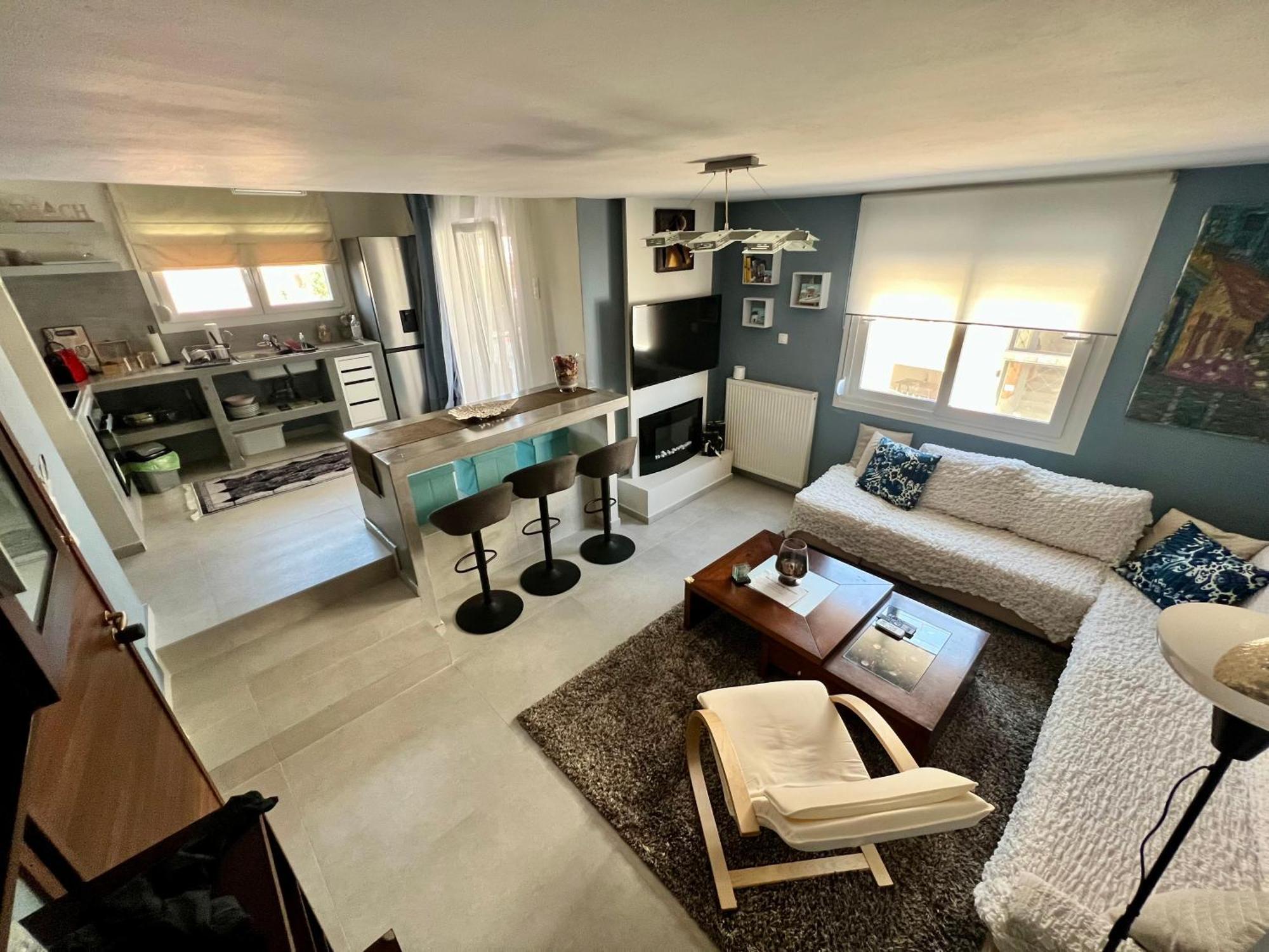 شقة Modern Family Retreat فولوس المظهر الخارجي الصورة